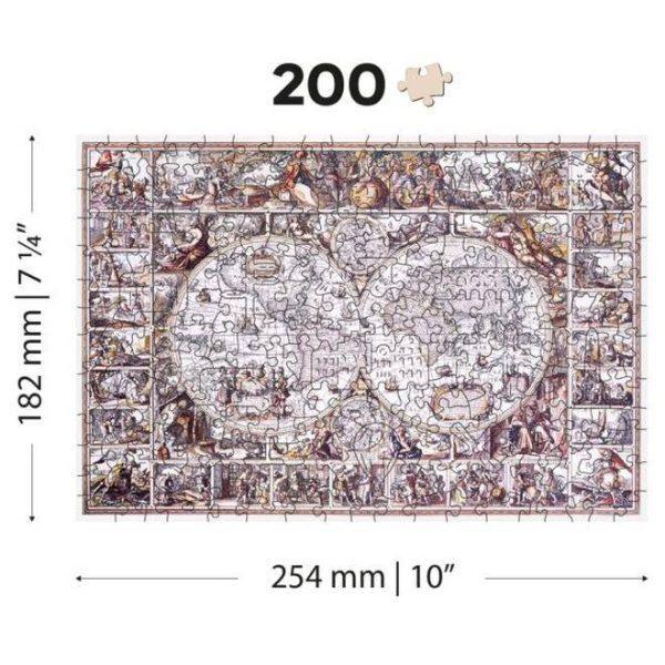 Medinė dėlionė Atadimų amžius 200