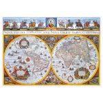 Medinė dėlionė Žemėlapis Nova Terrarum Antique 200