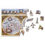 Medinė dėlionė Žemėlapis Nova Terrarum Antique 200