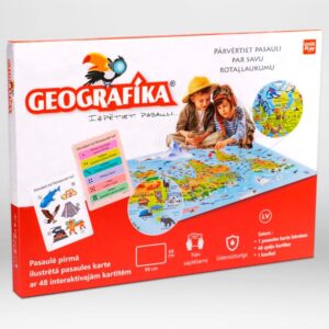 Ģeogrāfika - Izpēti pasauli 360, izglītojoša galda spēle Latviešu valodā